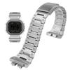 Ремешок для часов Casio G-SHOCK-GMW-B5000 из цельной нержавеющей стали Браслет с мелкими квадратами Аксессуары для часов Ремень