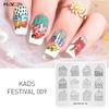 kads Фестиваль 009 Шаблон торта со сладостями Инструменты для красоты Пластина для стемпинга для нейл-арта Изображение для нейл-арта Маникюр с штампом