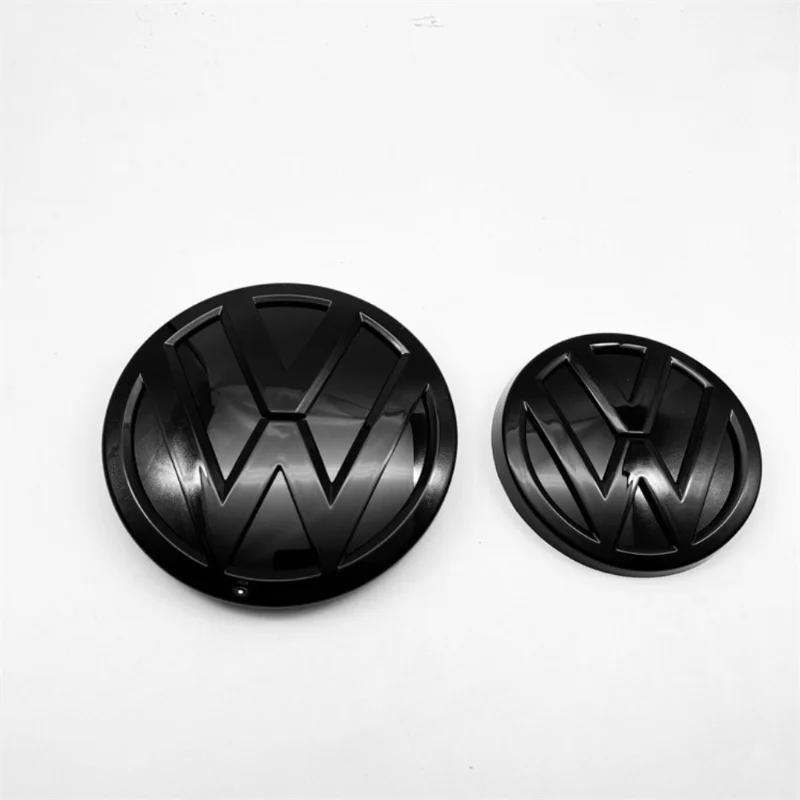 For VolkswagenMK5 For VW Volkswagen Jetta MK5 Golf 2PCS Gloss Black GTI Badge Set for Volkswagen Golf MK7.5 (2018-2020) - Front Grille & Rear Embl