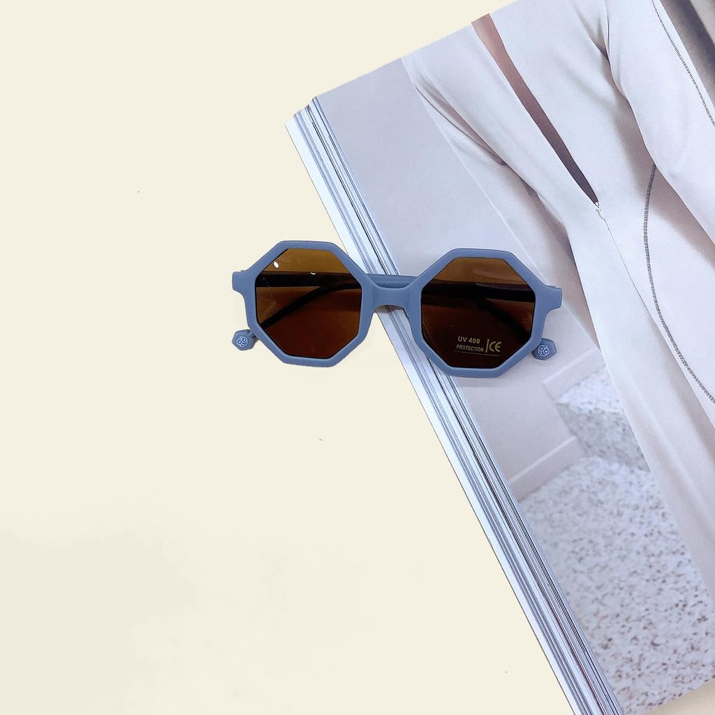 Модные детские солнцезащитные очки с нестандартной оправой из поликарбоната, модные весенние персонализированные солнцезащитные очки для ног