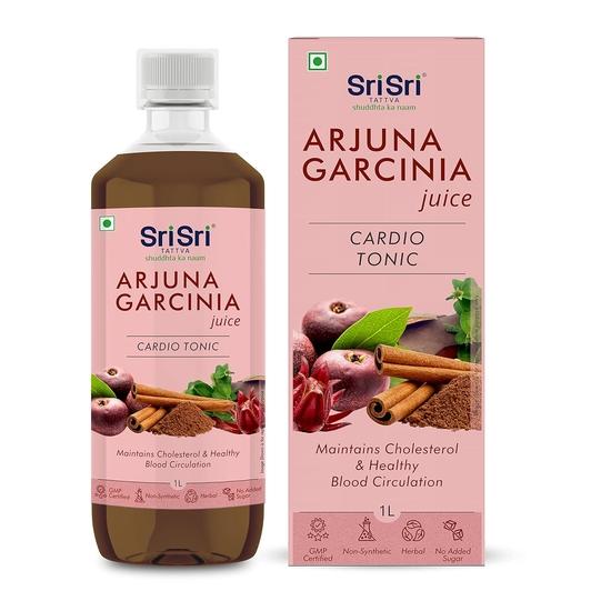 Sri Sri Tattva Shuddhta Ka Naam Arjuna Garcinia Juice - Cardio Tonic, 1L