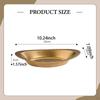 2 Pieces Curry Rice Bowls Food Serving Dishes Metal Oval Shape Snack Tableware for Candy Small