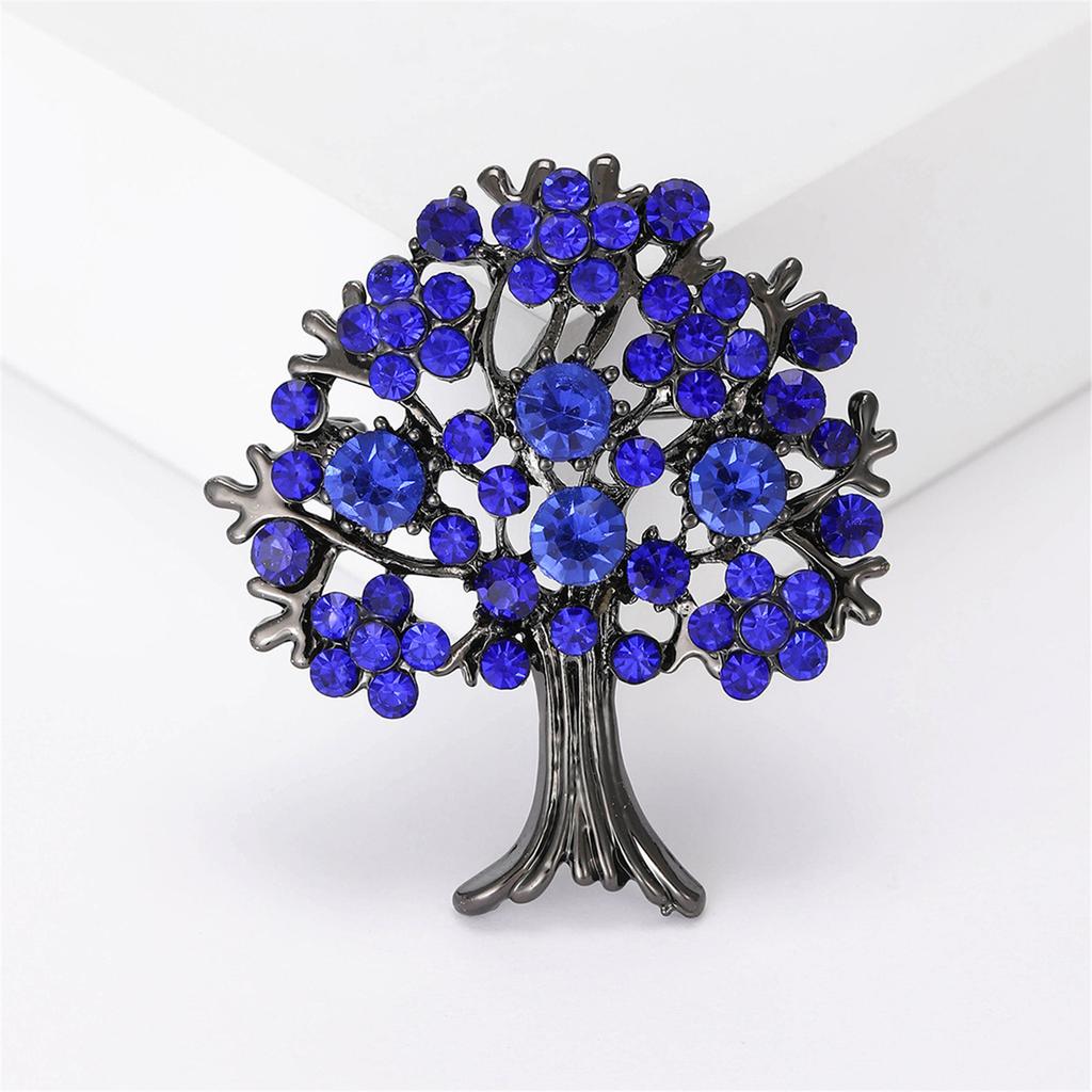 Elegant Tree Of Life Brooch Pin Distinctive Tree of Life Clothing Lapel Pin Essential Fashion Brooch Accessory