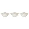 3PCS Sauna Felt Hat Thickening Water Absorption Safe Comfortable Sauna Cap for Bath Accessories White