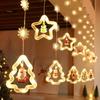 Star LED Fairy Lights - Christmas Shop Window Ornaments & Atmosphere Decor