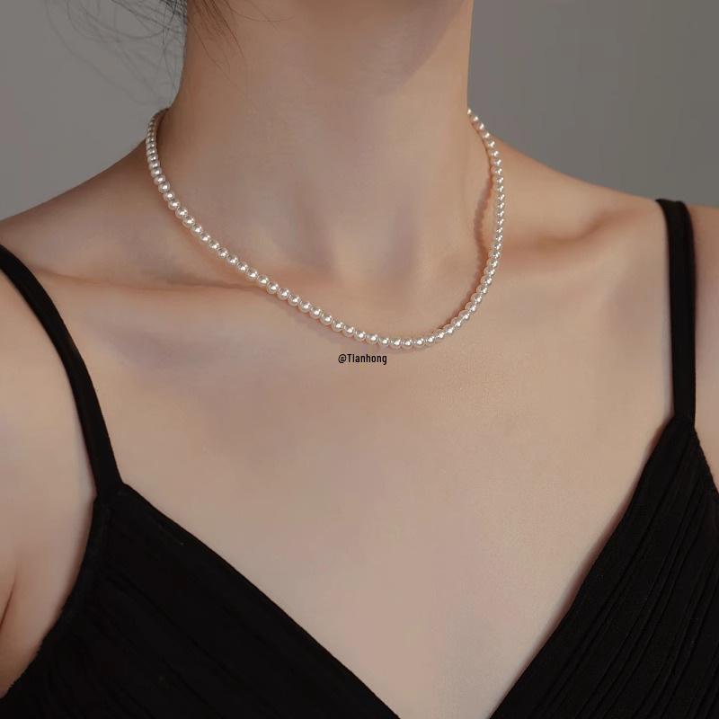 2025 Женское Роскошное Многослойное Колье-Чокер из Речного Жемчуга