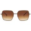 Солнцезащитные очки Garrett Leight Meadow Sun Brunette Квадратные Женские 4067 Atg Vinbrt Brntg 56