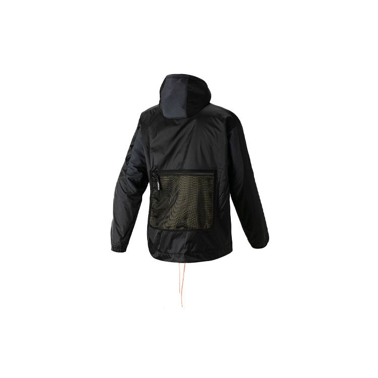 adidas Оригинальная куртка Trefoil Pt3 Hd Pf, повседневная ветрозащитная износостойкая верхняя одежда с капюшоном, мужские куртки черного цвета GC8701