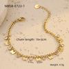 GEMCHIC Women's Elegant Butterfly & Heart Charm Bracelet Set - Gold Plated Stainless Steel Fashion Jewelry for Party & Daily Wear