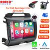 Android 11 9-дюймовый HD сенсорный экран Carplay Автомобильный мультимедийный плеер GPS WIFI для Kia Sportage 2010-2016 4G + 8 Core DSP RDS Автомобильный радиоприемник Стерео