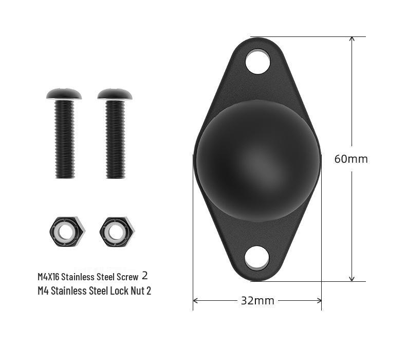 Garmin GPS Navigator Metal Bracket - SMNU K900S/N Mount Adapter
