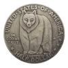 Коллекционная монета США 1936 года пол доллара с изображением медведя
