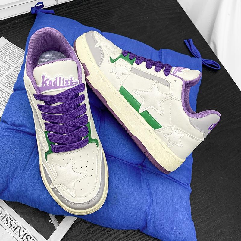 Men's Shoes Spring New Deodorant Guochao Platform Casual Trendy Shoes Trend Versatile Casual Sports High Top Board Shoes