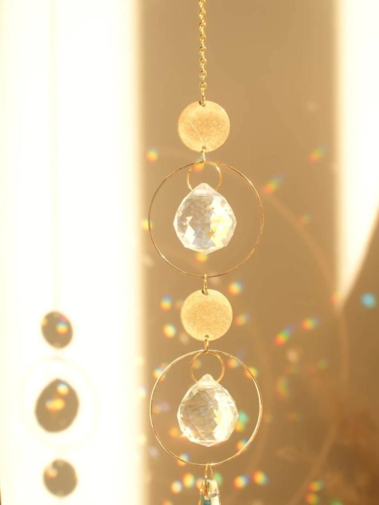 1 шт. Подвеска-ловец солнца из кристалла, создатель радуги, подходит для патио, сада, окна, дома, украшения для вечеринки, свадьбы