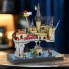 Замок принцессы с вишневым цветом, совместимый с LEGO - Строительная игрушка, подарок на день рождения для девочек