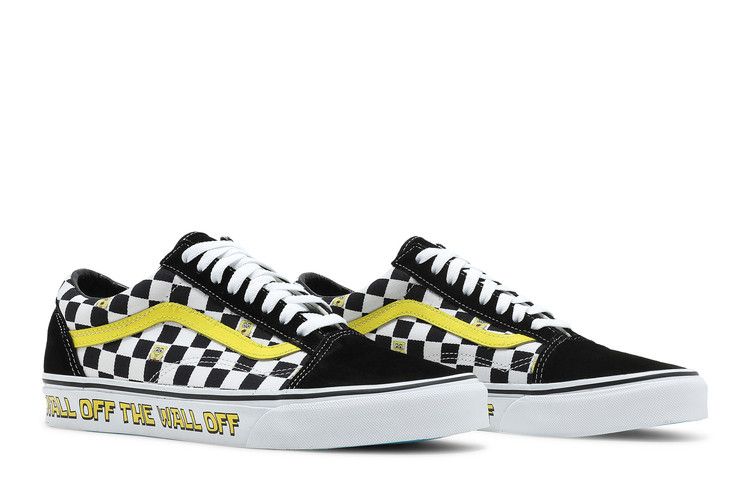 Vans Старая школа Губка Боб Квадратные Штаны Off The Wall