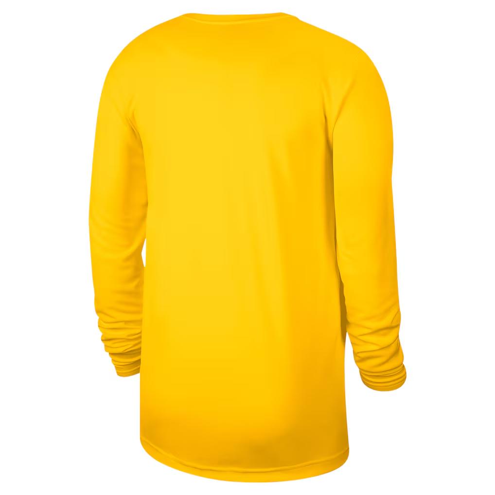 Nike Футболки Мужские Желтые С Круглым Вырезом Средней Посадки HF0770-728