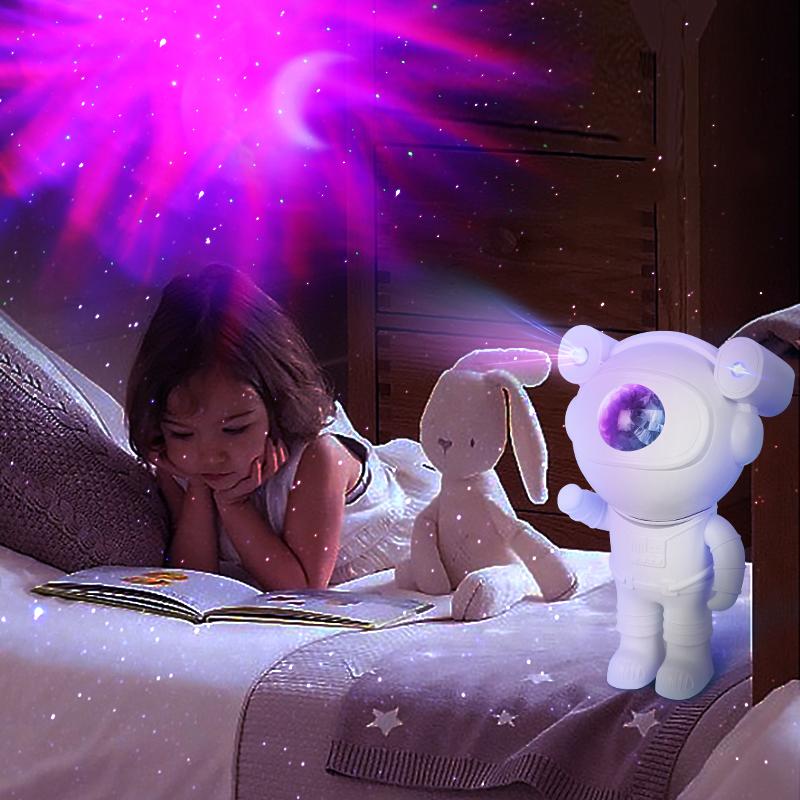 Astronaut Starry Sky Projector Lamp Night Light Projector Remote Control