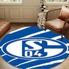 Shining Star Of Fc Schalke Round mat Home Decor, Chair rug For livingroom,Bedroom, doormat home decor Birthday Gift Christmas Gifts