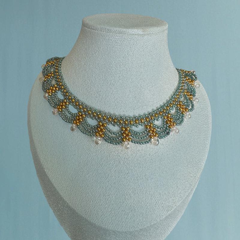 New Multi-layer Lace Tassel Necklace For Women 2025 New Unique Design Collarbone Chain Gift