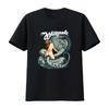 Whitesnake Lovehunter Rock Band Print Short Long Sleeve T Shirt for Vintage Washed Homme Breathable Stretched