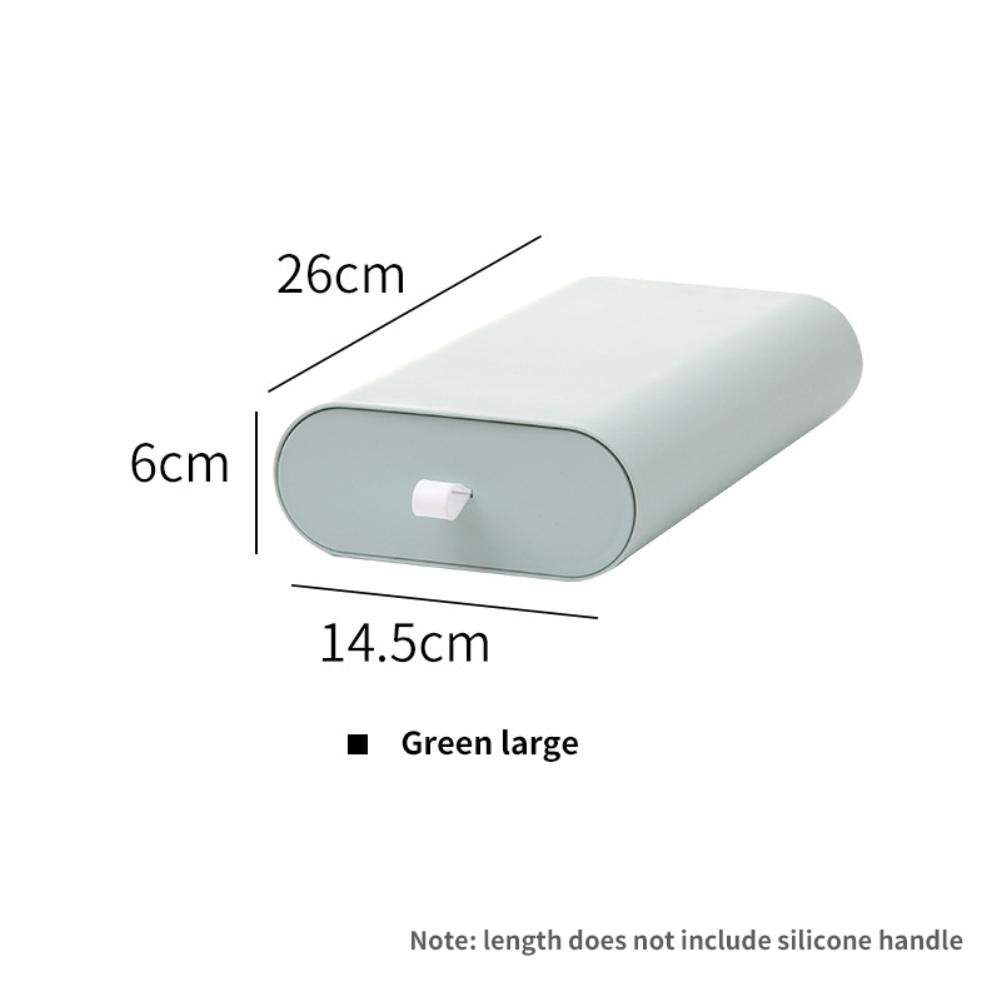 Self-Adhesive Hidden Storage Box Under The Table Makeup Organizer Under Desk Storage Drawer Organizer Box Stationery Storage