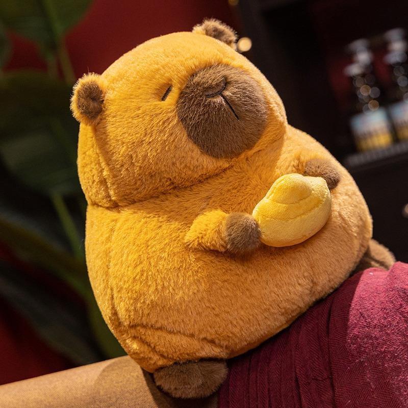 And Cuddly Soft Capybara Stuffed Animal With Luxurious Short Plush Ideal For Children