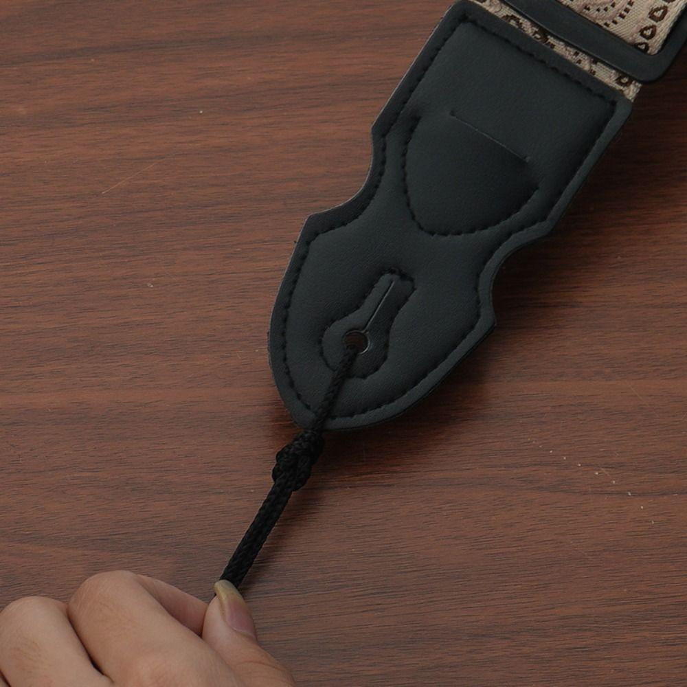 Регулируемый ремень для гитары, этнический стиль, гитарный плечевой ремень, расширяющиеся ремни для электрогитары, укулеле