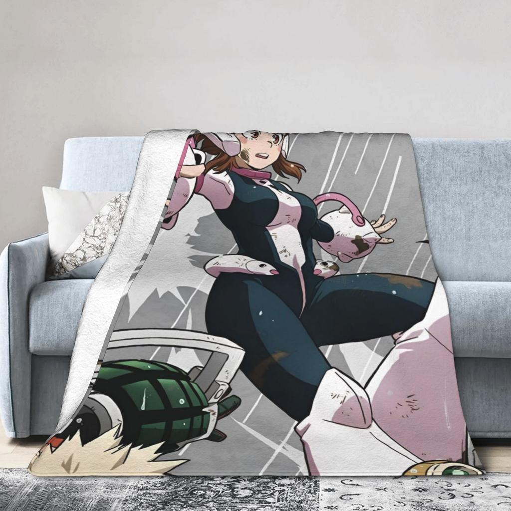 Даби Пледы Академия Аниме Манга Шерсть Потрясающие Мягкие Пледы для Дома Осень/Зима