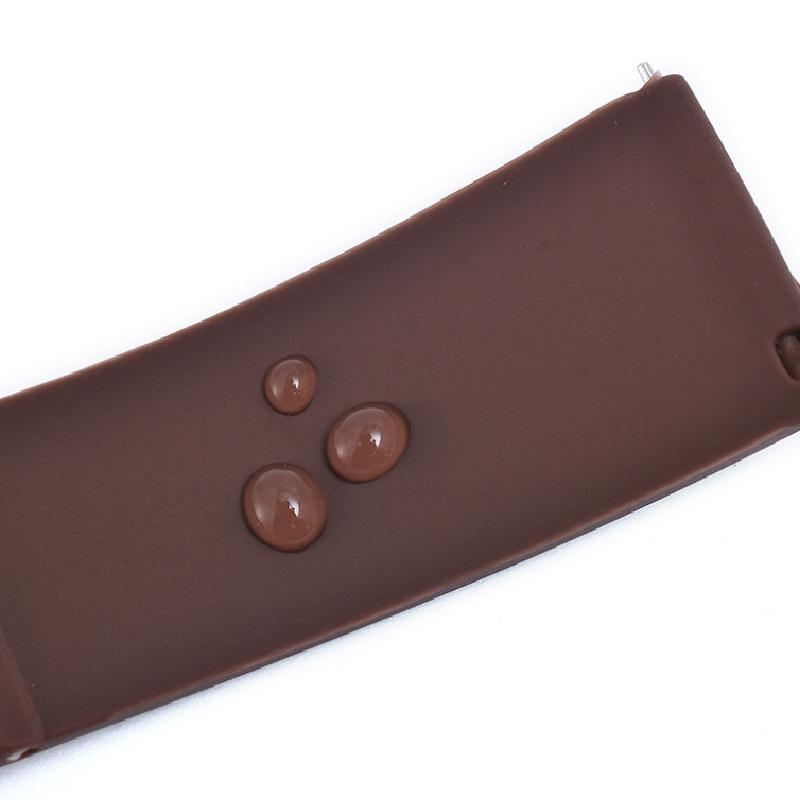 20 мм 22 мм Быстросъемный резиновый ремешок Удлиненный мягкий ручной часы Силиконовый ремешок для мужчин Водонепроницаемый ремешок для часов Отрезной подходит Браслет