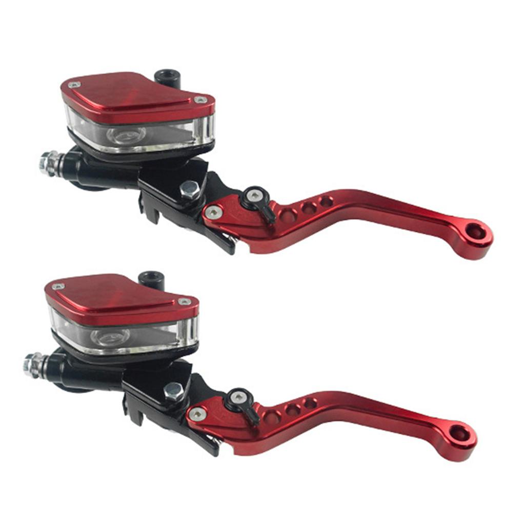 Универсальный рычаг сцепления переднего тормозного цилиндра мотоцикла для кроссового мотоцикла со стандартным рулем 7/8" 22 мм