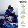 1pc. Disney Frozen Elsa Anna Olaf Ragnnok Outdoor Blanket for Kids Adults Home Office Travel Gift