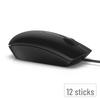 Dell MS116 Проводная оптическая USB-мышь (12 шт.)