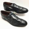 Allen Edmonds 80-е Винтажные МакАллистер Броги с крылышками Черные Размер 10.5D / 28.0-28.5см(ИСПОЛЬЗОВАЛ)