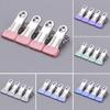 20 Pcs Drying Clips with Rubber Seal Anti-slip Strong Claw Stainless Steel Thickened Pins Chip Clips Photo Drying Holders