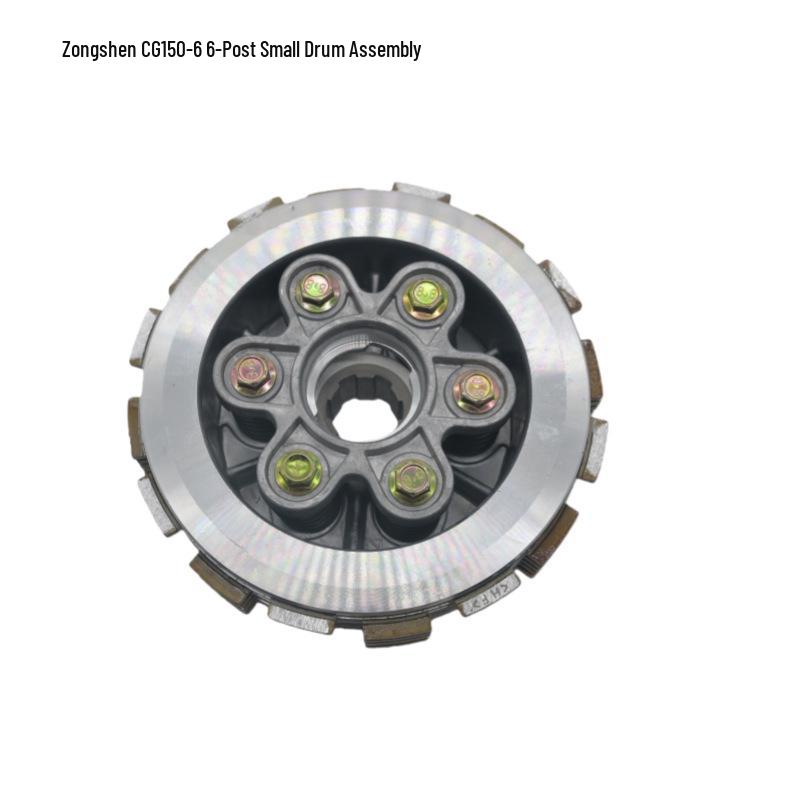 CG150 Motorcycle Engine Parts: DM200dt Small Drum Assembly with 6 Posts & 6 Plates