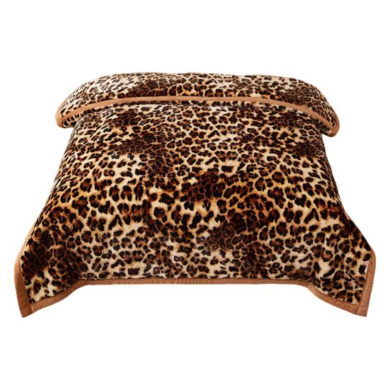 Одеяло из фланели Утолщенное цветочное набивное двухслойное Сохранение тепла Легкое в уходе Машинная стирка Максимальный комфорт Двустороннее очень большое одеяло