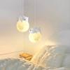 Panda Pendant Light 3D Moon Planet Hanging Lamp Bear Rabbit Chandelier