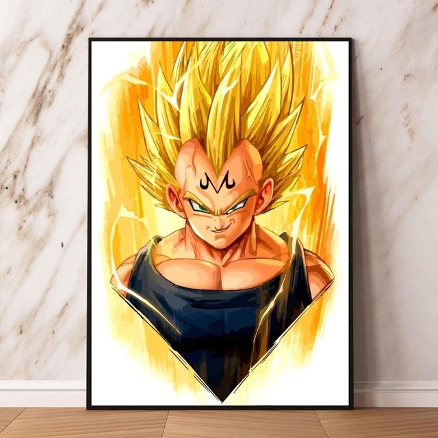 Холст Плакат Dragon Ball Kakarot Hd Print Art Print Рождественский подарок Модульная картина