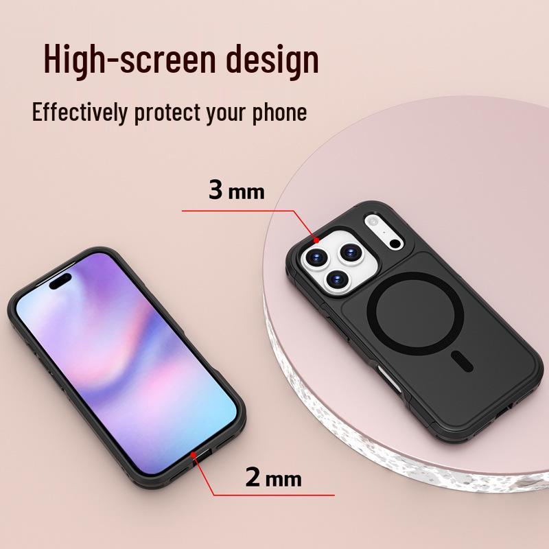 Магнитный пылезащитный противоударный чехол для iPhone 17 Pro