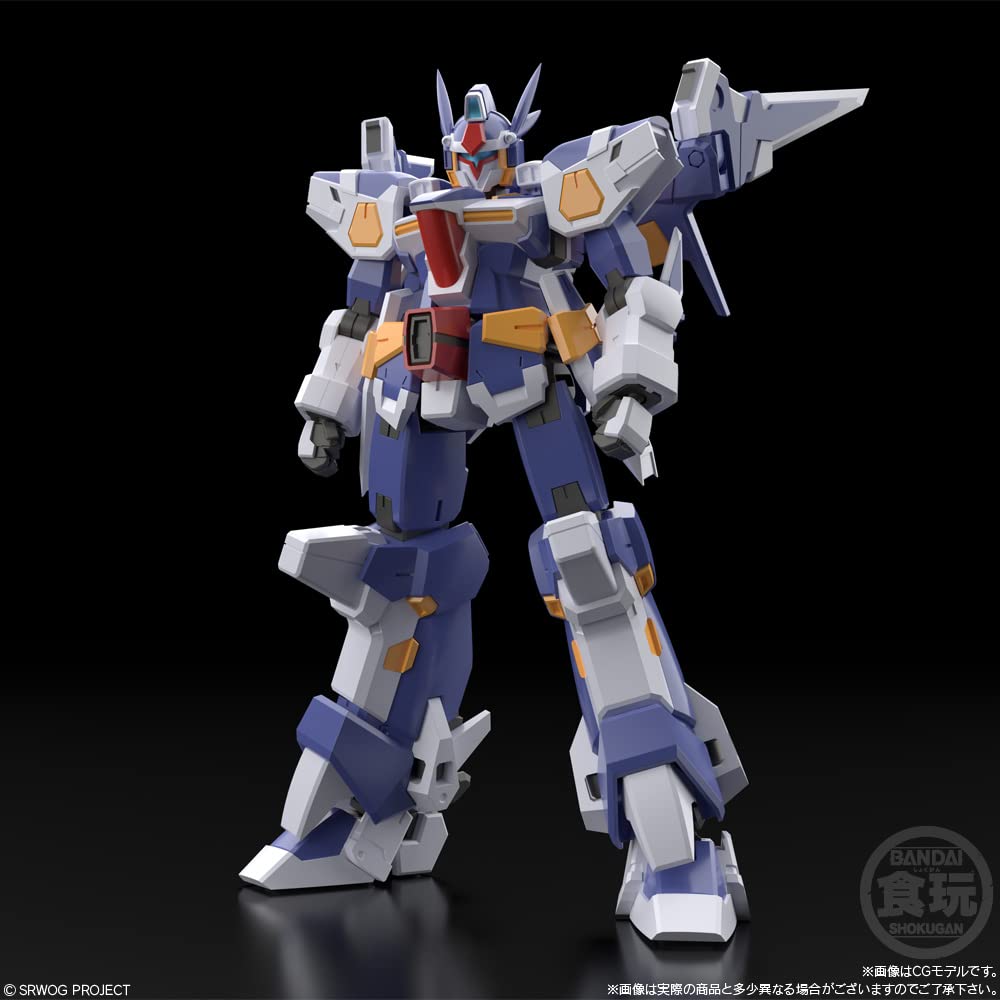 SMP MODELING Super Robot Wars OG Конфетная игрушка Жевательная резинка Robot Wars Original [ПРОЕКТ SHOKUGAN] R-1 & R-GUN (2 куска) (Супер поколение)
