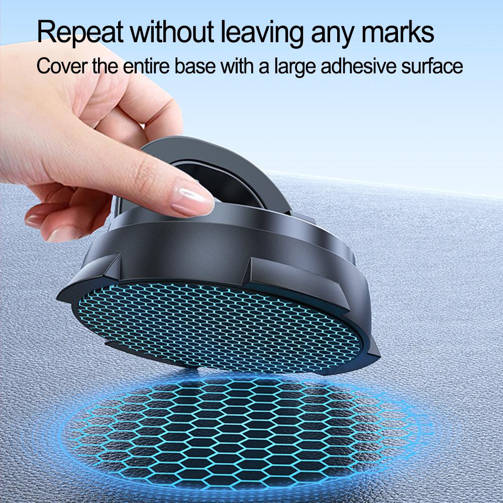 Car Navigation 360 Rotatable Holder Dashboard Phone Holder Adaptive Grip Technology For Car For Hands-Free Use