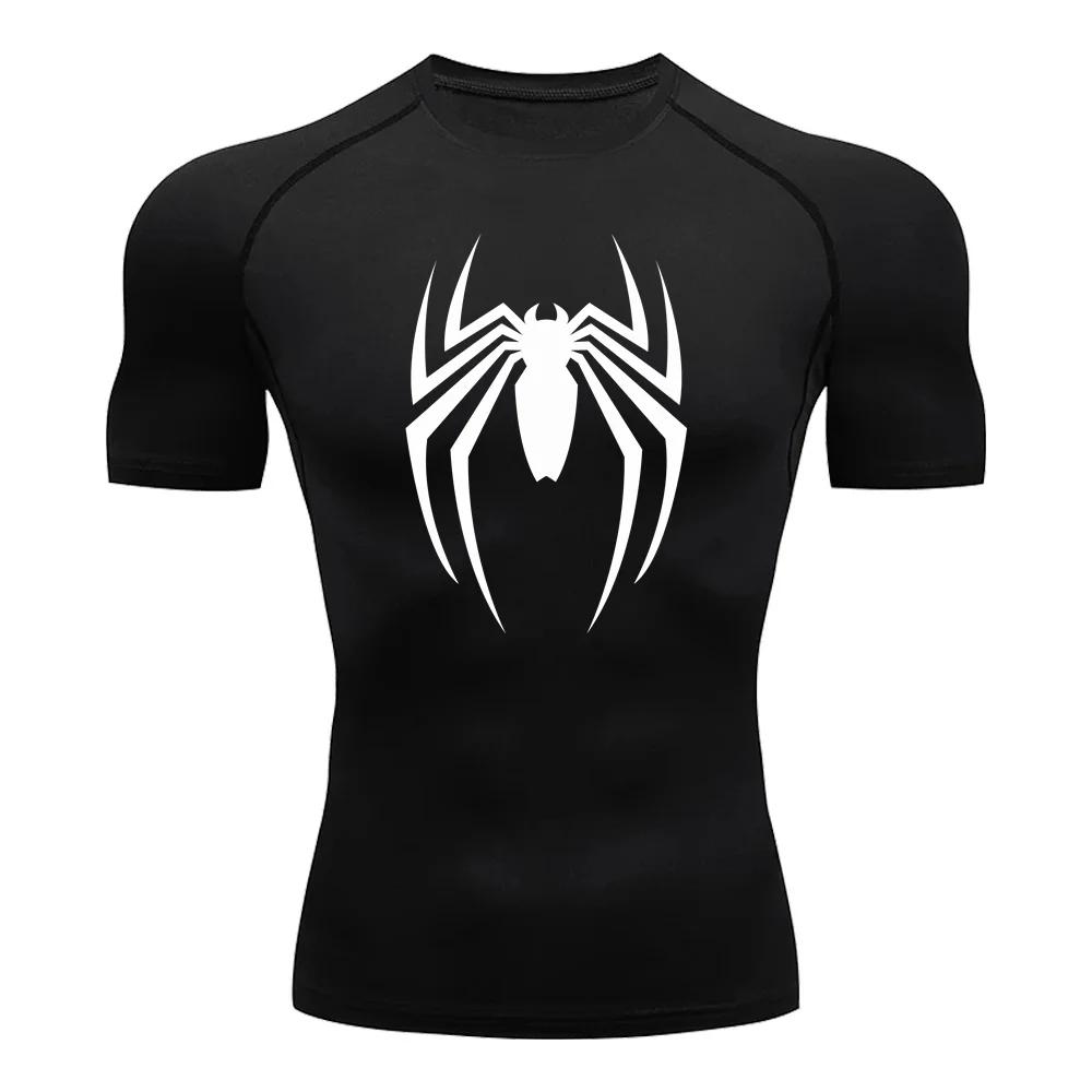 Printed Fitness Shirt Fashionable Running Outdoor Jogging Breathable Sports Short-sleeved Quick-drying Training T-shirt S-3XL