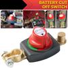 Battery Disconnect Switch 12-48V Power Cut Master Isolator For Cars Rvs Boats Negative On/Off Battery Isolator Heavy Duty Switch