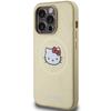 Hello Kitty Leather Kitty Head Magsafe Case For Iphone 14 Pro Max - Gold