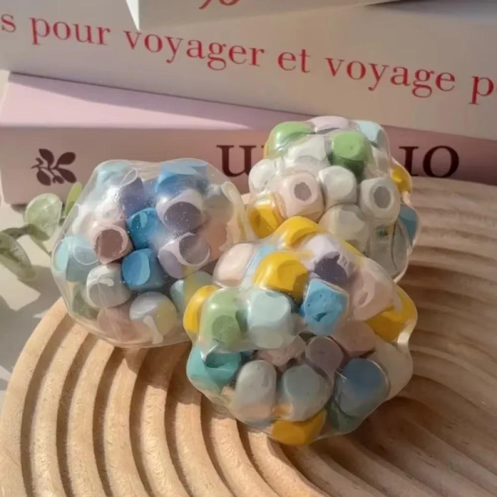 Улучшение концентрации Дофаминовые сенсорные игрушки Медленно восстанавливающиеся мячи ручной работы Портативный мягкий антистресс-мяч