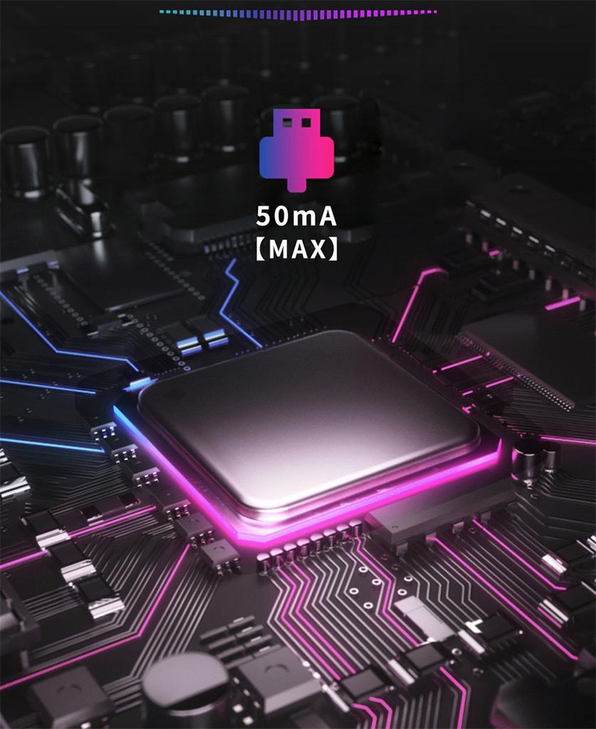 Зарядная подставка с RGB-подсветкой, градиентной цветовой схемой и охлаждением для PlayStation 5