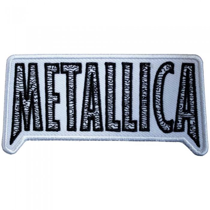 Metallica Нашивка с вплетенным логотипом, термопереводная