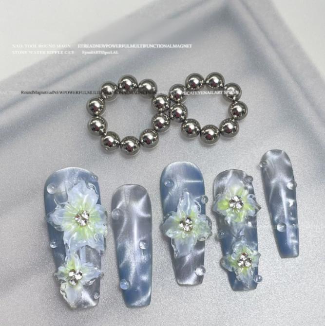 Кошка Магнитная 3D Магнитная палочка Доска Магнитный гель-лак для ногтей Лак Волшебный нейл-арт Инструменты для самостоятельного маникюра