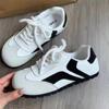Fashion 2024 New Flat Bottom Trendy Women's Shoes Slip-on Casual Shoes College Style Sports Shoes Breathable